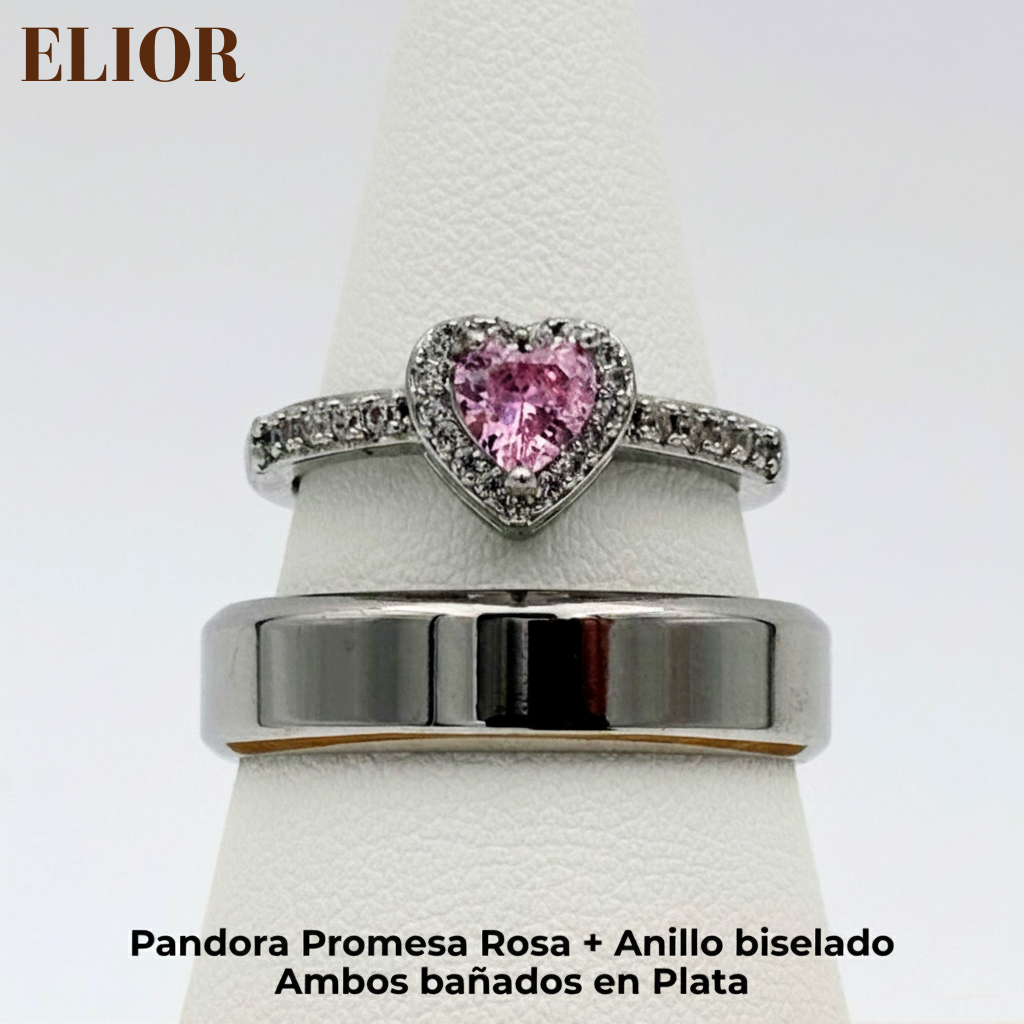 Box Anillos de Promesa Pandora