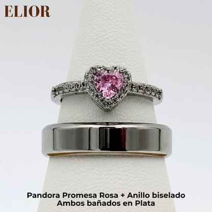 Box Anillos de Promesa Pandora
