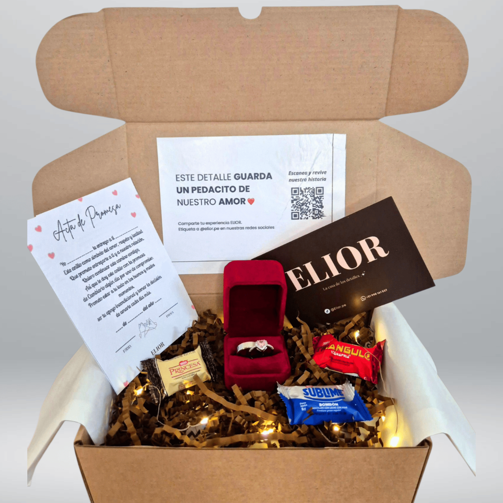 Box Anillos de Promesa Pandora