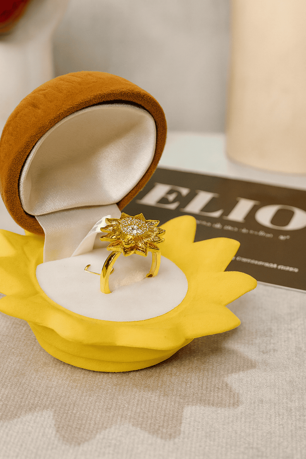 BOX DE GIRASOLES GIRATORIOS ANTI-ESTRÉS